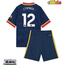 Arsenal Jurrien Timber #12 Replica Away Minikit 2026-27 Short Sleeve (+ pants)